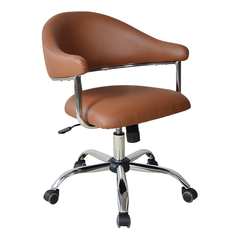 Brown Height Adjustable Swivel Barber Salon Chair(GY-2110)