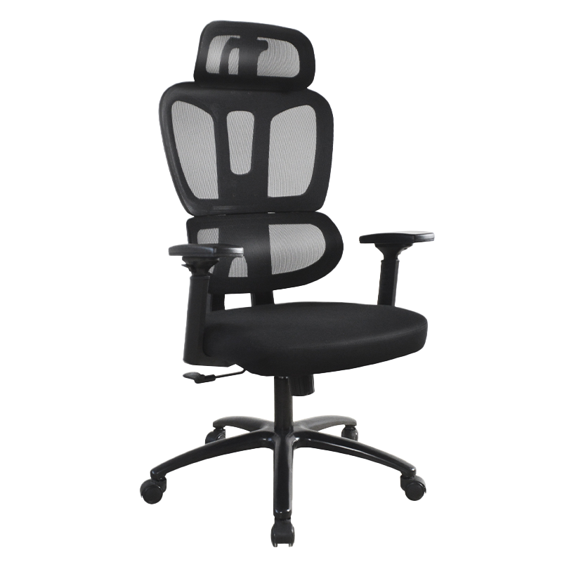 Ergonomic High Back Secretary Chair With 3D Armrest(W-9110)